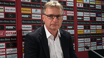 Der neue Sportvorstand des VfB Stuttgart: Michael Reschke. (Foto: STUGGI.TV/Rau).