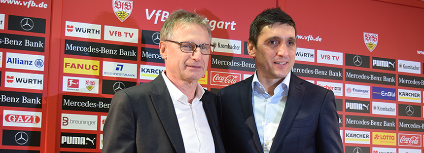 Der neue VfB-Trainer Tayfun Korkut. (Foto: STUGGI.TV)