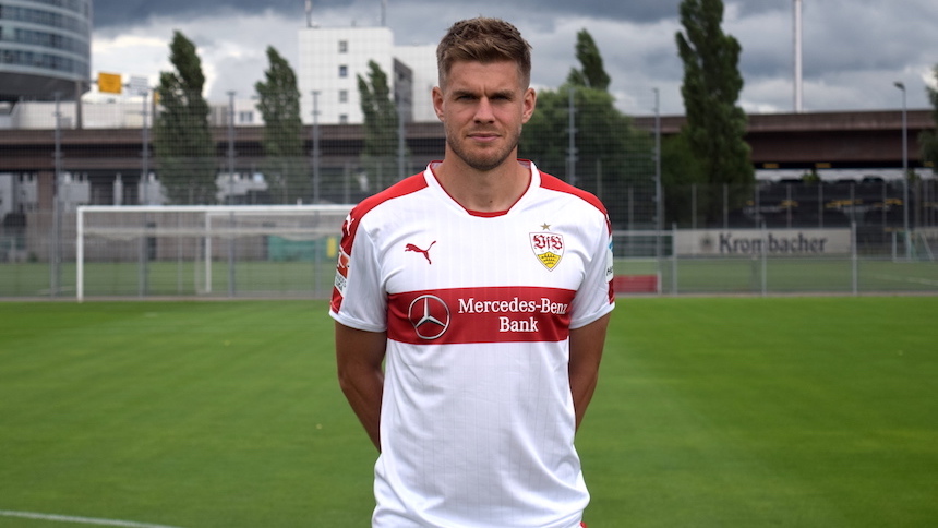 VfB-Spieler Simon Terodde (Foto: STUGGI.TV/Goes)