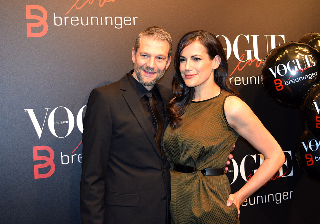 Tim Wiesinger, hier mit Ehefrau Bettina Zimmermann (Foto: Frick/STUGGI.TV)