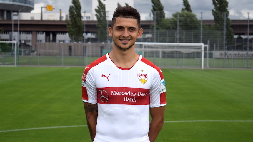 VfB-Spieler Matthias Zimmermann (Foto: STUGGI.TV/Goes)