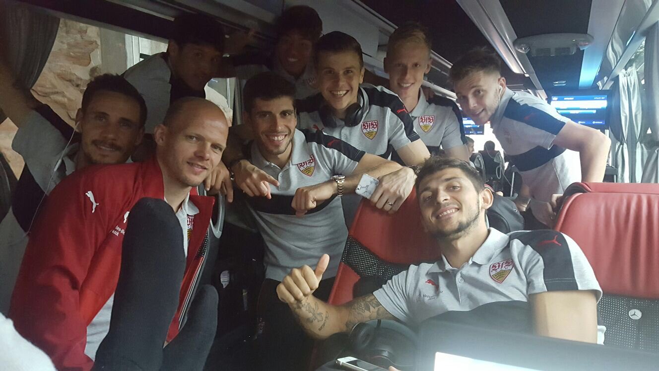 Dieses Bild teilte Emiliano Insua nach dem 1:0-Sieg in Kaiserslautern auf dem sozialen Netzwerk Twitter. (Foto: Twitter/@EmilianoInsua)