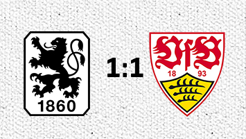 Schwacher VfB mit glücklichem 1:1-Remis bei 1860 München