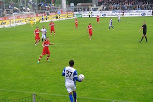 Stadtderby: VfB II gewinnt mit 2:0 gegen die Kickers