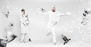 Herr von Grau in Stuttgart