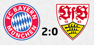 0:2 - Für den VfB ist bei Bayern München nichts zu holen