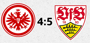 Torflut in Frankfurt: VfB gewinnt 5:4