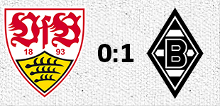 Pleite zum Auftakt - VfB unterliegt Gladbach 0:1