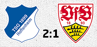 1:2 - Kein Punkt für den VfB Stuttgart