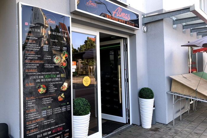 Bunte Bowls am Bahnhof in Echterdingen: Das "Almas Bowls and Rolls" im Food-Check