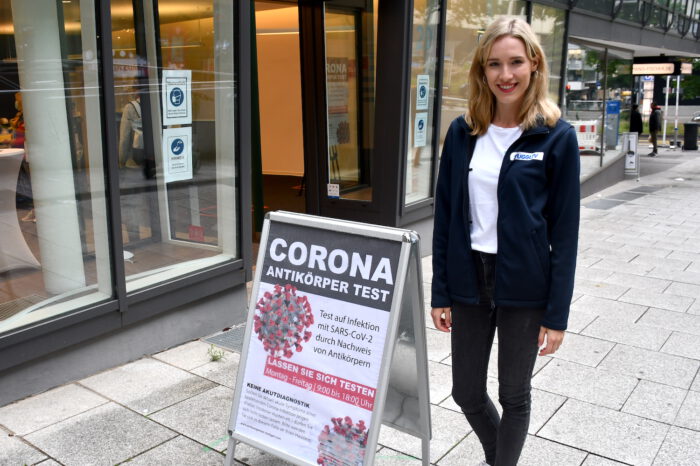 Selbstversuch: Reporterin macht den Corona-Antikörpertest