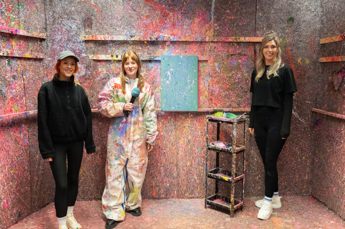 Pinsel war gestern: Action Painting in Stuttgart