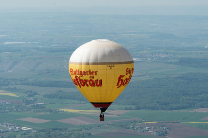 Stuttgarter Ballontage: 25 Heißluftballons gleichzeitig über der Stadt