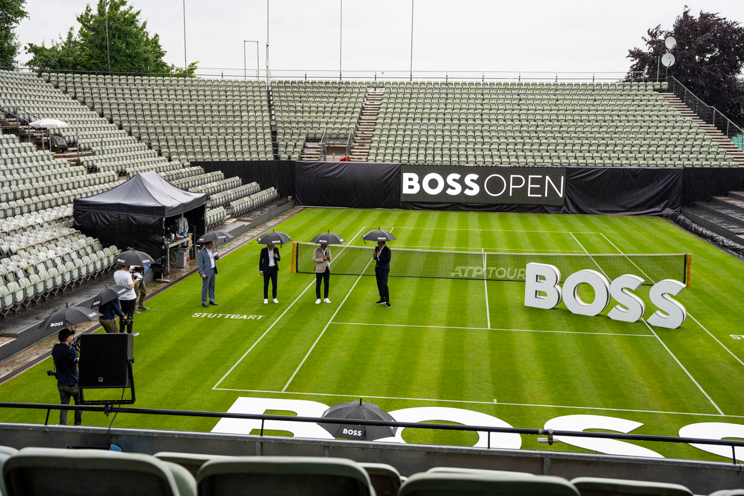 ATP-Turnier in Stuttgart Boss ist neuer Titelsponsor auf dem Weissenhof