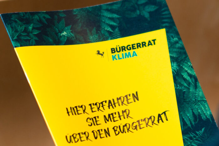 Der Bürgerrat Klima stellt seine Ergebnisse vor
