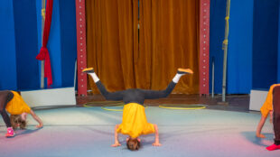 Die Darsteller und das Publikum einte die große Freude wieder Zirkusluft zu schnuppern.