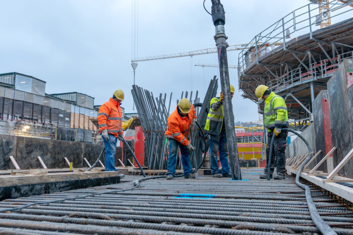 Die neuen Bahnsteige am Hauptbahnhof nehmen Form an