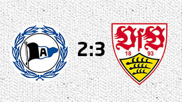 3:2 - VfB nach Last-Minute-Sieg in Bielefeld weiter auf Platz 1