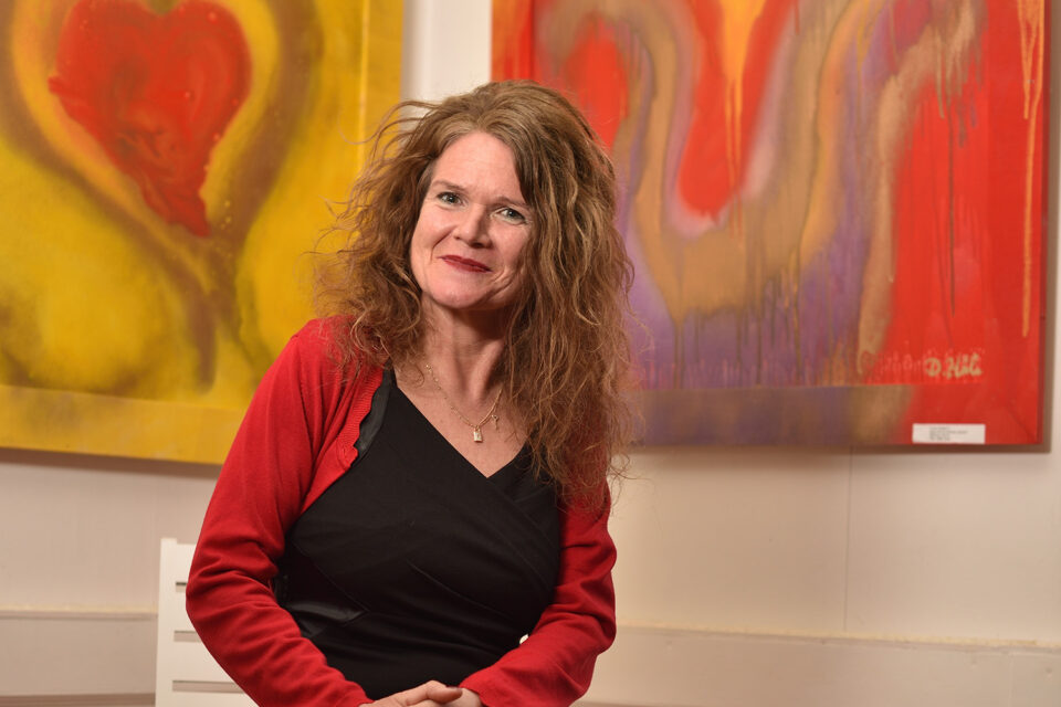 Spray-Künstlerin Dagmar Härle (Foto: Reiner Renier)