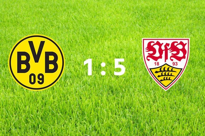 Gala gegen Dortmund: VfB überrollt den BVB mit 1:5