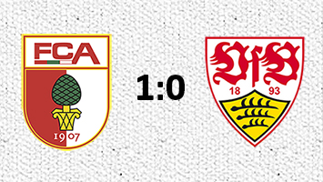 Schwacher VfB verliert 0:1 bei "Angstgegner" Augsburg