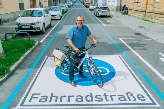 Startschuss für neue Fahrradstraße in Stuttgart-Süd