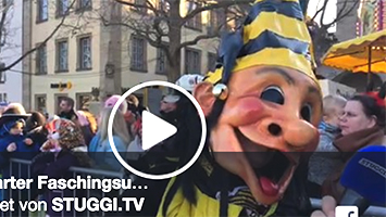 Livestream zum Nachschauen: Faschingsumzug in Stuttgart