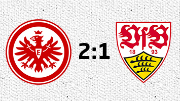 Stuttgart kassiert 1:2-Niederlage gegen zehn Frankfurter