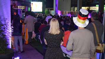 So war das Public Viewing im Amici. Foto: Goes/STUGGI.TV