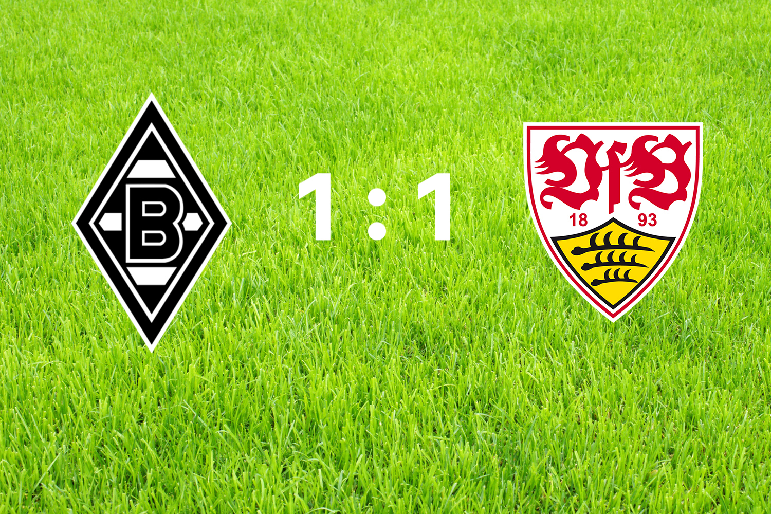 Der VfB Stuttgart holt trotz reduziertem Kader ein Unentschieden gegen Gladbach