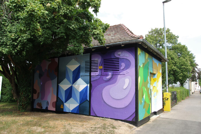 Graffitikünstler möchte Stadtteil Stuttgart-Berg verschönern