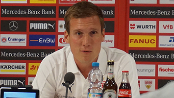 VfB-PK mit Hannes Wolf: Badstuber und Ginczek fallen für Schalke-Spiel aus