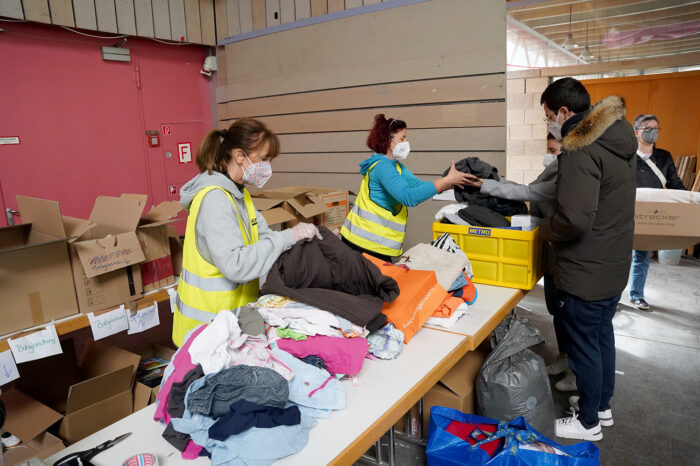 "Helfen statt Hamstern": Hilfsprojekt sammelt Spenden für die Ukraine