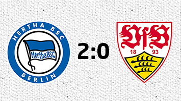 Abgezockte Hertha bezwingt den VfB mit 2:0