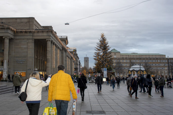 News-Update vom Dienstag: Ansturm auf Stuttgarter Innenstadt hält sich vor dem Lockdown in Grenzen