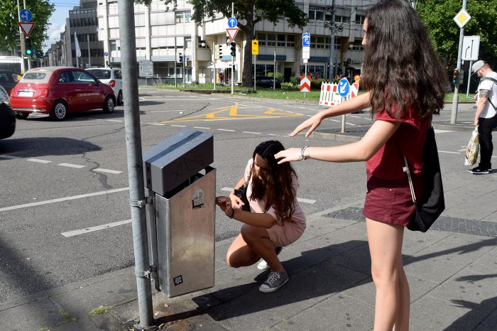 Mit bunten Mülleimern: Jugendrat möchte Bad Cannstatt verschönern