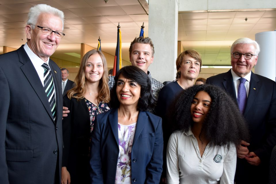 Bundespräsident Frank-Walter Steinmeier zu Besuch in Stuttgart. Foto: STUGGI.TV/Goes