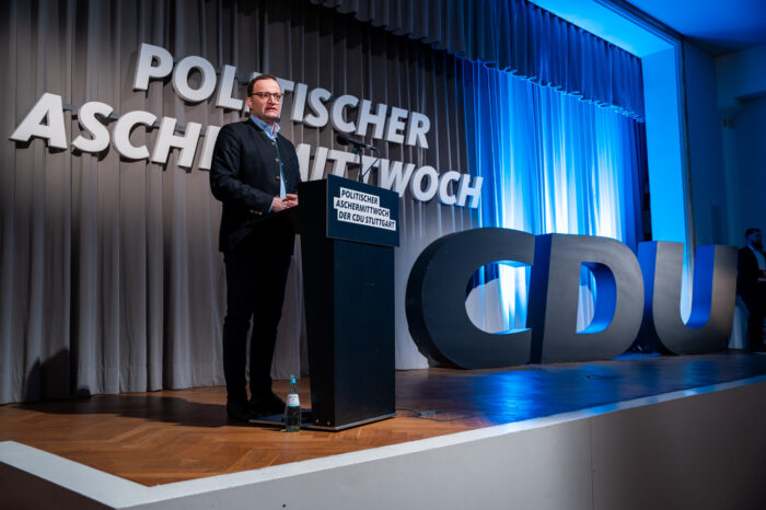 Politischer Aschermittwoch der CDU Stuttgart mit Jens Spahn