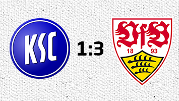 VfB mit 3:1-Derbysieg beim KSC: Die Stuttgarter Joker machen es klar