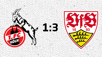 3:1-Sieg: VfB dreht Spiel in Köln