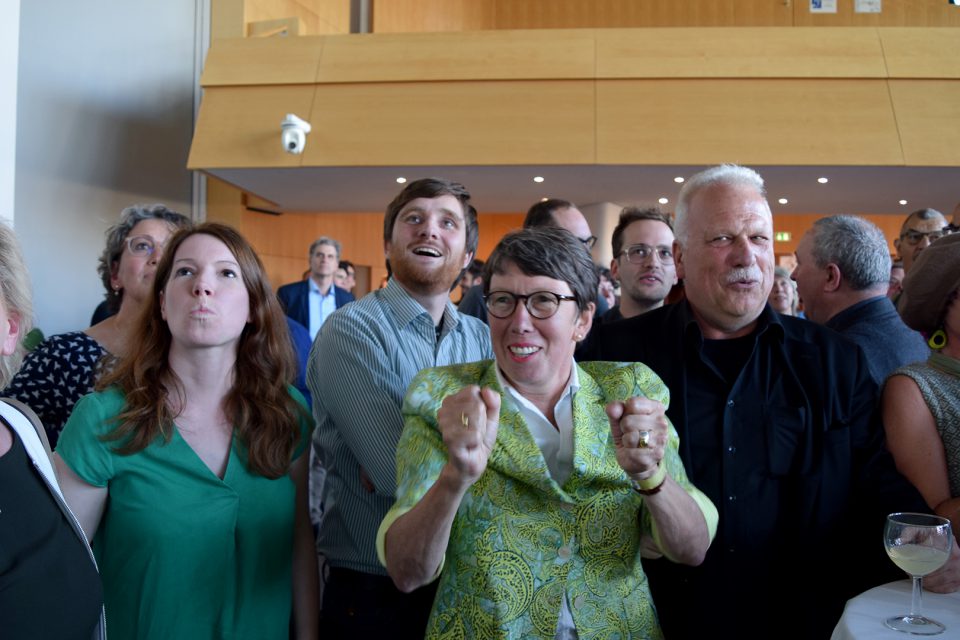 Gabriele Nuber-Schöllhammer von den Grünen ist die Stimmenkönigin der Kommunalwahl (Foto: STUGGI.TV)