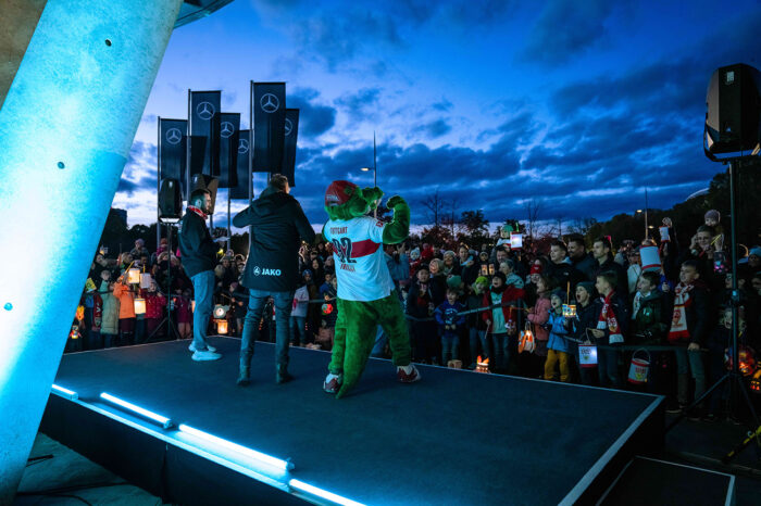 Größter Laternenumzug der Region am Mittwochabend