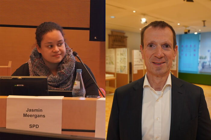 TV-Kritik: CDU-Chef Kotz und SPD-Chefin Meergans im Streitgespräch