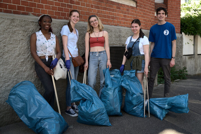 Für mehr Umweltschutz in der Stadt: Jugendrat Ost veranstaltet Müllsammel-Aktion