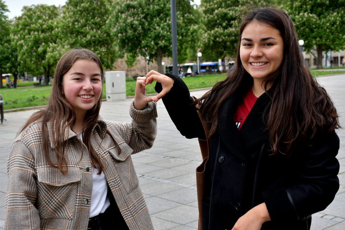 Stuttgarter sagen „Danke Mama“ zum Muttertag