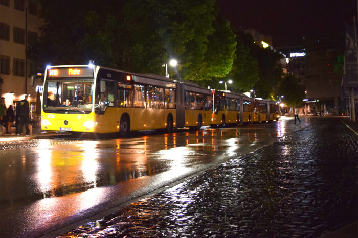 SSB setzt ab Donnerstagnacht wieder Nachtbusse ein