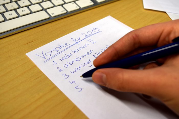 Umfrage: Wie lange haltet ihr Vorsätze für das neue Jahr aus?