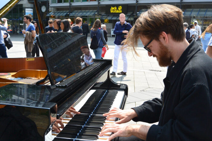 Nach Lockdown-Pause: Open Piano zurück auf der Königstraße
