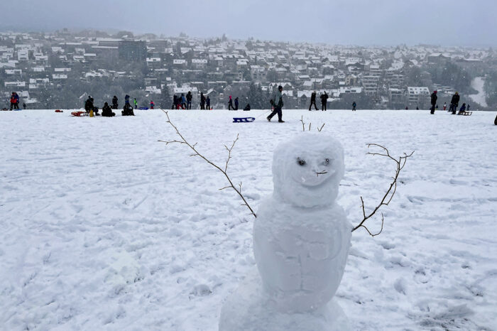 Neuschnee sorgt für Ansturm auf altes Skigebiet "Piz Mus" nahe Stuttgart