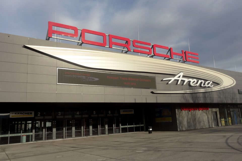 Die Porsche-Arena wird zehn Jahre alt. Foto: Goes/STUGGI.TV